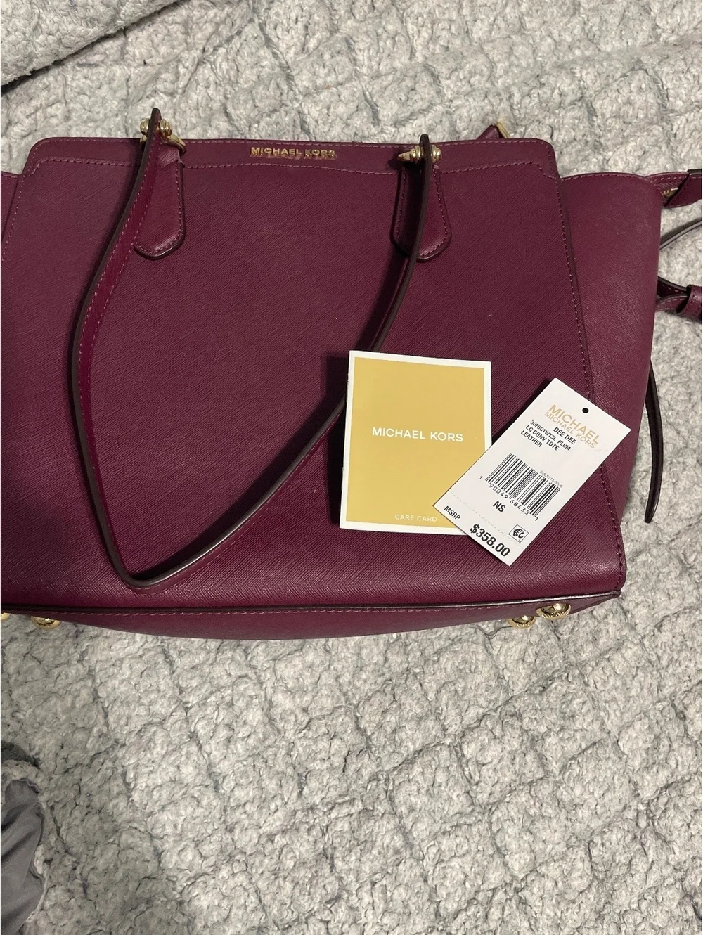 New Michael Kors Dee Dee tote